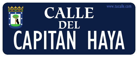 cartel_de_calle-del-CAPITAN HAYA_en_madrid_antiguo